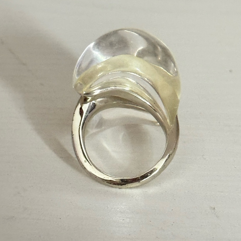 Alexis Bittar Silver and Gold Ring - Picture 6 of 8